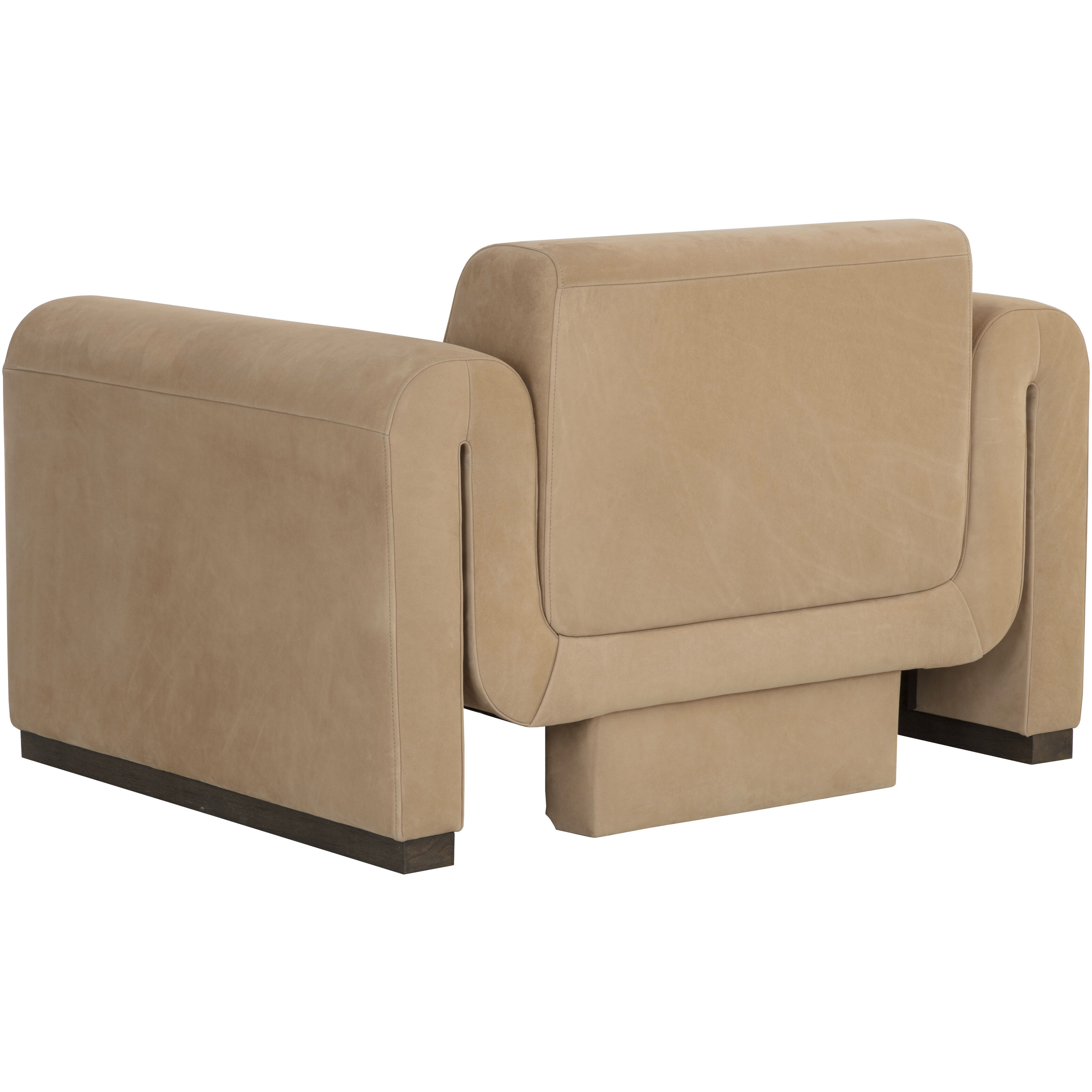 Romer Distressed Brown / Nubuck Tan Leather Armchair